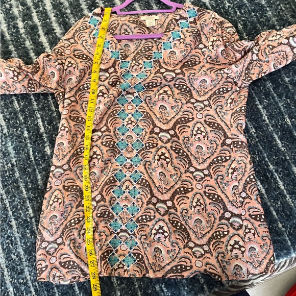 Sundance Multicolor Patterned Blouse - Picture 5 of 5